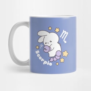 Loppitokki Bunny Embracing Scorpio Zodiac Magic Mug